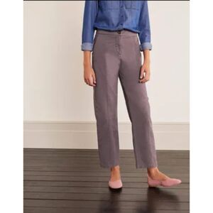 Boden Womens 4R Rothes Seam Detail Trousers Brownish Gray VGUC